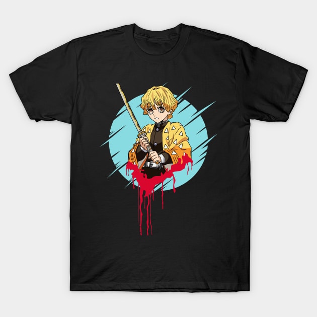 Demon Slayer | Zenitsu T-Shirt by mounier